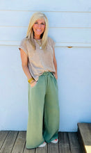 Load image into Gallery viewer, Zenana French Terry Wide Leg Pants
