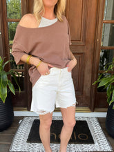 Load image into Gallery viewer, Judy Blue Rigid Magic White Distressed Dad Shorts
