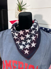 Load image into Gallery viewer, American Flag Bandana Scarf
