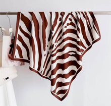 Load image into Gallery viewer, Large Satin Printed Scarves
