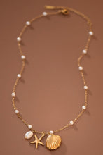Load image into Gallery viewer, 18K Gold Waterproof Necklace &amp; Earrings Set
