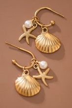 Load image into Gallery viewer, 18K Gold Waterproof Necklace &amp; Earrings Set
