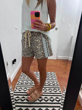 Load image into Gallery viewer, French Terry Shorts with Lace Detail
