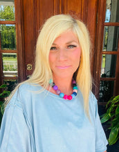 Load image into Gallery viewer, Rainbow Oversized Beaded Necklaces
