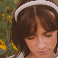 Load image into Gallery viewer, Slim Structured Velvet Headband by Andi
