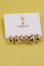 Load image into Gallery viewer, Gold Hoop Earring Sets - 9 Options
