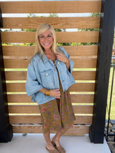 Load image into Gallery viewer, The "Viral" Cape Denim Boxy Jacket by RISEN
