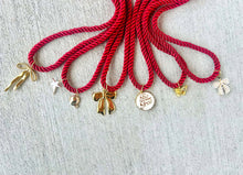 Load image into Gallery viewer, Red Rope Necklace
