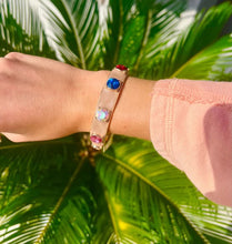 Load image into Gallery viewer, Water Resistant 12 mm Multi Stone BRACELET
