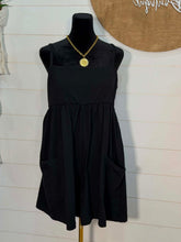 Load image into Gallery viewer, Spaghetti Strap Romper with Square Pockets
