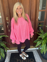 Load image into Gallery viewer, Oversized Exposed Seam Cozy Pullover
