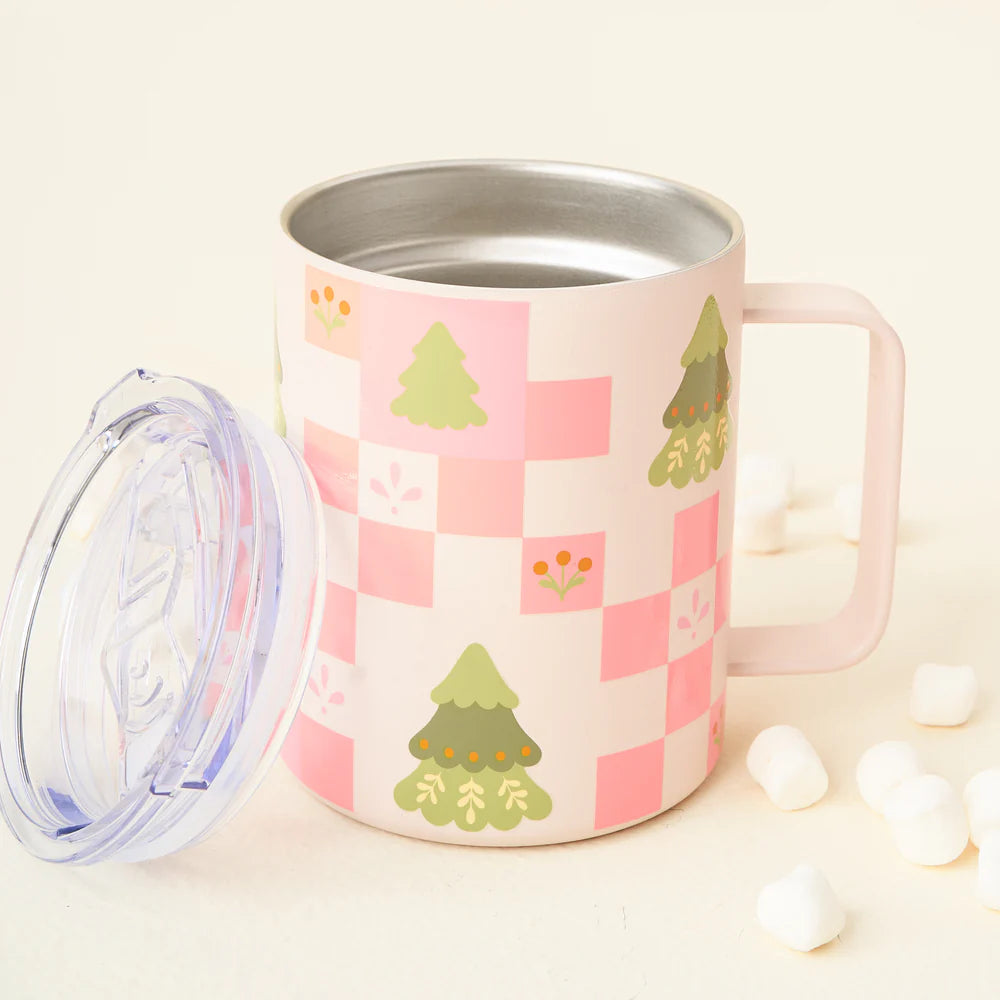 Insulated Mug by Darling Effect- Countryside Christmas