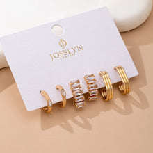 Load image into Gallery viewer, Gold Hoop Earring Sets - 9 Options
