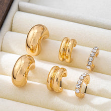 Load image into Gallery viewer, Gold Hoop Earring Sets - 9 Options
