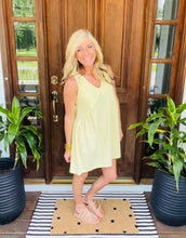 Load image into Gallery viewer, The Favorite V-neck Mini Dress
