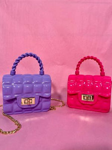 Jelly Purse : Pink or Purple