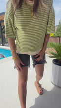 Load and play video in Gallery viewer, Judy Blue Black Cut Off 2 Button Dad Shorts
