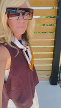 Load and play video in Gallery viewer, High-low Hem Oversized Sweater Vest Pullover
