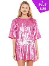 Load image into Gallery viewer, It&#39;s My Birthday Sequin Dress
